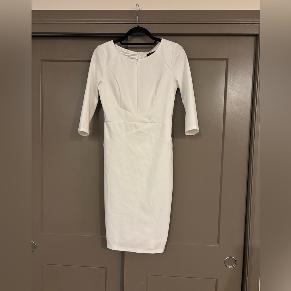 White business casual dress